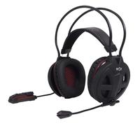Casque Gaming pour PC / PS4 stéréo avec Micro Flexible et Contrôle Volume, Noir