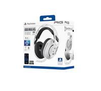 Casque Gaming RIG 600 Max HS White, licencié Sony pour PS5. Casque Gaming stéréo sans Fil, pour PS5, Compatible PS4, PC et Mobiles. Double Connexion sans Fil: RF et Bluetooth permettant de recevoir