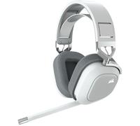 Casque Gaming Sans Fil CORSAIR HS80 RGB Wireless Blanc Son Dolby Atmos Microphone Omnidirectionnel