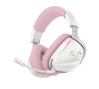 Casque gaming sans fil CORSAIR Void v2 Bluetooth 50 mm Rose/Blanc