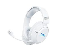 HyperX Casque gaming sans fil Cloud Flight 2 – RVB personnalisable, 100 h, 2,4 GHz+Bluetooth, Blanc