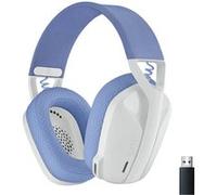 Casque Gaming sans fil Logitech G435 Lightspeed Bluetooth Blanc Blanc G