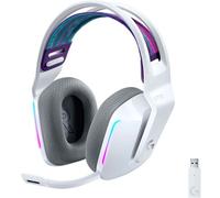Casque gaming sans fil Logitech Lightspeed RVB G733 Blanc