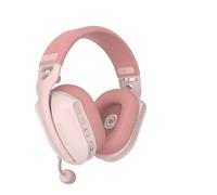 Oniverse Casque gaming sans fil Polaris – 7.1 virtuel, 2.4GHz/Bluetooth, 33h, double micro – Rose