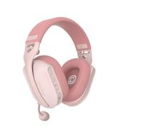 Oniverse Casque gaming sans fil Polaris – 7.1 virtuel, 2.4GHz/Bluetooth, 33h, double micro – Rose