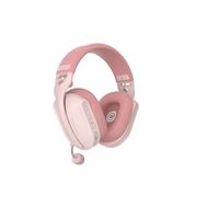 Oniverse Casque Gaming sans Fil Polaris - Compatible PS5, PS4, Switch 2, PC, Mobile, Casque Gamer léger LED Faible Latence 2.4GHz ou Bluetooth, 33h, Son virtuel 7.1, Double Micro - Aurora Pink