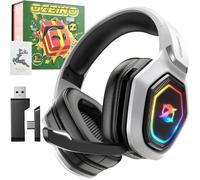 Casque Gaming Sans Fil Pour Pc Ps5 Ps4, 2.4Ghz Audio Sans Perte, Usb & Type-C | Édition Festive - Inclut Un Coffret Cadeau Festif