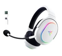 Razer Barracuda X Chroma - Casque de Jeu multiplateforme sans Fil avec 6 Zones Chroma RGB (SmartSwitch Hyperspeed & Bluetooth, 40mm Drivers, Micro cardioïde HyperClear détachable) Blanc