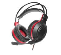 SpeedLink CELSOR Gaming Micro-casque supra-auriculaire filaire Stereo noir/rouge télécommande, vol