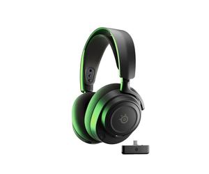 Casque gaming STEELSERIES Arctis Nova 7X Gen 2 sans fil Bluetooth dongle USB-C micro rétractable Noir accents verts