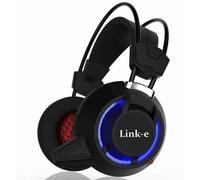 Casque Gaming stéréo filaire avec microphone et LED pour Gamer - compatible consoles (PS4, Xbox One...), PC, Tablettes, Smartphones...(réduction du bruit, controle volume...)