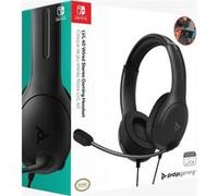 Performance Designed Products Casque-micro LVL40 Switch – Léger, bandeau confortable – Noir