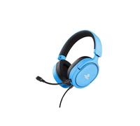 Trust Gaming GXT 498B Forta Casque PS5 Licence Officielle pour PlayStation 5, Pilotes de 50 mm, Arceau Réglable, Câble de 1,2 m, Casque Gaming PS4 Over Ear avec Microphone Détachable, Bleu