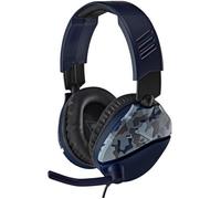 Turtle Beach Recon 70 Camouflage Bleu Casque de gaming multiplateforme pour Xbox Series X, Xbox Series S et Xbox One, PS5, PS4, PS4 Pro, PC et Appareils Mobiles avec prise 3,5 mm