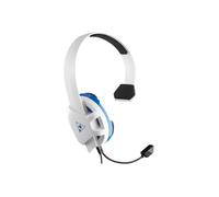 Casque Gaming - Turtle Beach - Recon Chat - PS4 - Écouteur 40 mm - Micro ultrasensible - Léger