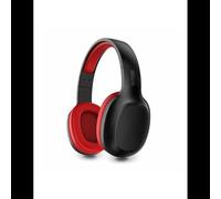 Casque gaming Urban Factory MOVEE sans fil Bluetooth avec micro USB arceau ajustable noir et rouge 245g