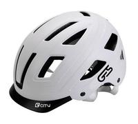 Casque - GES - City - Léger - 15 bouches d'aération - Protection du menton M