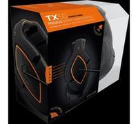 Gioteck TX-50 Casque Avec fil Arceau Jouer Noir, Orange