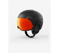 Casque Giro Orbit Spherical MIPS noir mat avec lentille VIVID Ember - M
