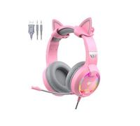 Casque Gamer filaire Havit H2233d RGB (Rose)