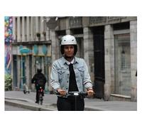Casque de sport Yeep.me H.30 Vision LED avec visière Gris Taille L/XL Gris G