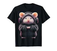 Casque Hamster Motif Animal Graphic T-Shirt