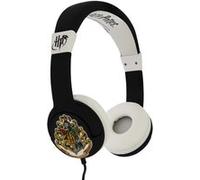 OTL Technologies Harry Potter Hogwarts Crest Kids Écouteurs Avec fil Arceau Musique Noir, Blanc
