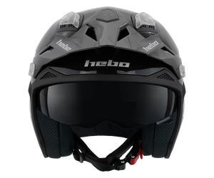Casque Hebo Zone 5 Monocouleur Noir BrillantM Noir Brillant