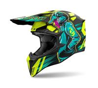 Casque Helmet Cross Wraap Cyber Jaune Airoh Taille XS