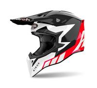 Casque Helmet Cross Wraap Reloaded Rouge Airoh Taille L