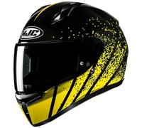 casque hjc c10 haven (mc3) - jaune / noir XS
