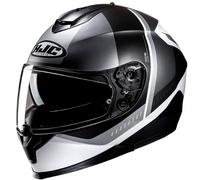 HJC C70N Alia Casque, noir-gris-blanc, taille 2XL pour homme
