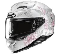 casque hjc f71 eliz (mc8) - blanc / rose S