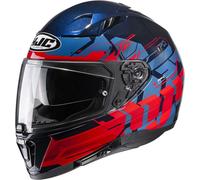 Casque HJC i70 Alligon couleur : bleu/rouge, taille : XXL (63/64)