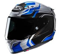 casque hjc rpha 12 lawin - gris / bleu L