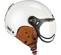 Casque homologué de ski et de vélo électrique CGM 801V EBI VINTAGE blanc perle taille XS