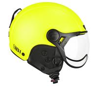 Casque Homologué Patins À Roulettes Cgm 801A Ebi Mono Jaune Fluo Mat