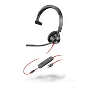 Casque - HP - Poly Blackwire 3315 - Mono - USB-C - Micro intégré - Commande de volume