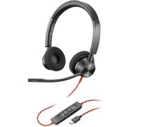 Poly Casque stéréo Blackwire 3320 USB-C avec adaptateur USB-C/A 8X219AA
