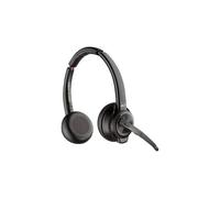 Casque HP Poly Savi 8220 UC Binaural DECT USB?A Bluetooth 4.2 Réduction active du bruit Noir