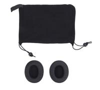 Casque Hush Doggie, chien à sweat à sweat apaisant de chien, tête calme, anxiété protectrice, annulation du bruit, oreille de chien, bouffons enveloppe pour le toilettage noir (L)