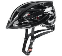 uvex I-Vo 3D - Casque Polyvalent Léger pour Hommes et Femmes - Réglage de la Taille Individuel - à Compléter avec un Éclairage Led - Black - 52-57 cm