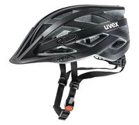 uvex i-vo CC - Casque Polyvalent léger pour Femmes et Hommes - Ajustement Individuel - Extensible avec éclairage LED - Black Matt - 52-57 cm