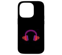 Casque Icon Musique Audio Design Minimal Coque pour iPhone 14 Pro