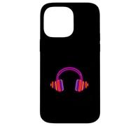 Casque Icon Musique Audio Design Minimal Coque pour iPhone 14 Pro Max