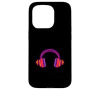 Casque Icon Musique Audio Design Minimal Coque pour iPhone 15 Pro