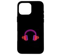 Casque Icon Musique Audio Design Minimal Coque pour iPhone 16 Pro Max
