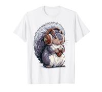 Casque imprimé écureuil T-Shirt