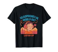 Casque in World Out Festival Squad Graphic T-Shirt