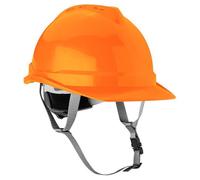 Casque industriel avec jugulaire orange 0